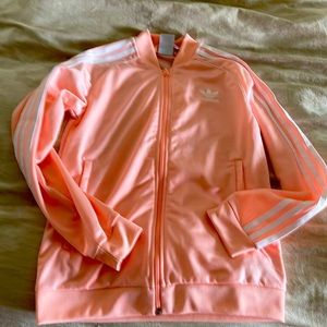 adidas girls track jacket
